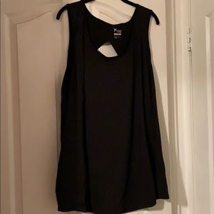 Women’s plus size 4x black tank top go-dry workout